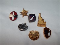 Vintage Bowling Hat Lapel Pins