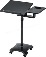 iErgoArm mobile desk w/ side table