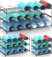 Water Bottle Organizer for Cabinet, Expandable