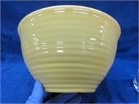 old lime green bauer pottery mix crock(9.5in diam)