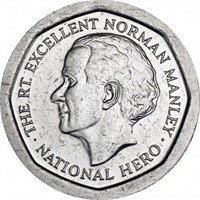 Jamaica 5 dollars, 1996