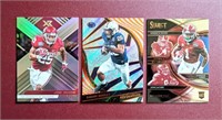 3 College RB Cards Barkley Mixon Alabama etc