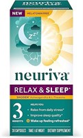 NEURIVA Melatonin Free Natural Sleep Aid