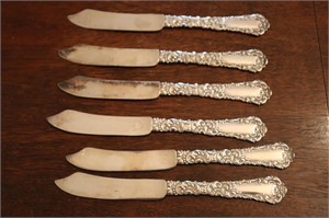 Sterling Silver Butter Knives