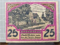 1921 German bank note