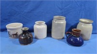 Ceramic Pots-1 marked RRP Roseville Ohio