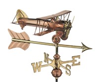 (Signs of Use) Good Directions Biplane with Arrow