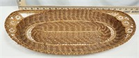 Hand Woven Long Leaf Pine Bread Basket