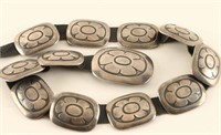 Hopi Sterling Concho Belt