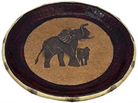 Vintage Decorative Elephant Platter