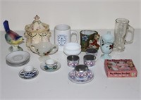 LOT OF ASSORTED DISHWARE & OTHER ITEMS