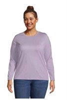 Sz 2X Ava & Viv Women's Plus Size Relaxed Supima t