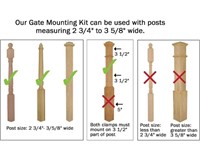 Safety Innovations No Hole Stairway Baby Gate Kit