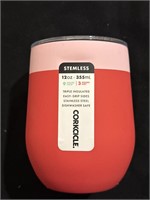 Corkcicle Pink 2 Tone 12 OZ Stemless