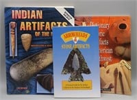 Native American Artifact & Arrowhead Books (3)