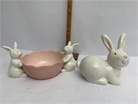 Bunny and candy dish