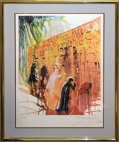 "The Wailing Wall" Salvador Dali