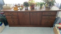 Vintage credenza - Kimball furniture - 6 drawers