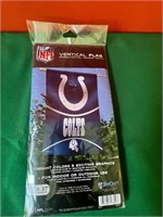 27x37 Indianapolis Colts Vertical Flag new