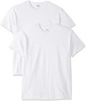 Gildan Heavy Cotton T-Shirt, White MEDIUM 2PK