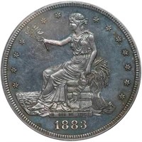 T$1 1883 TRADE PCGS PR62