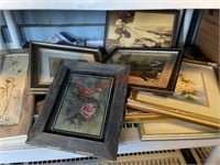 Large Lot of Photographed prints and art (back