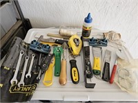 Group of misc tools and hardware