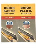 1950 Union Pacific Railroad Time Tables