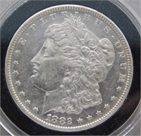 1882-S Morgan Silver Dollar.