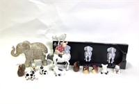 Ceramic Animal Figures Tail Hooks Elephant