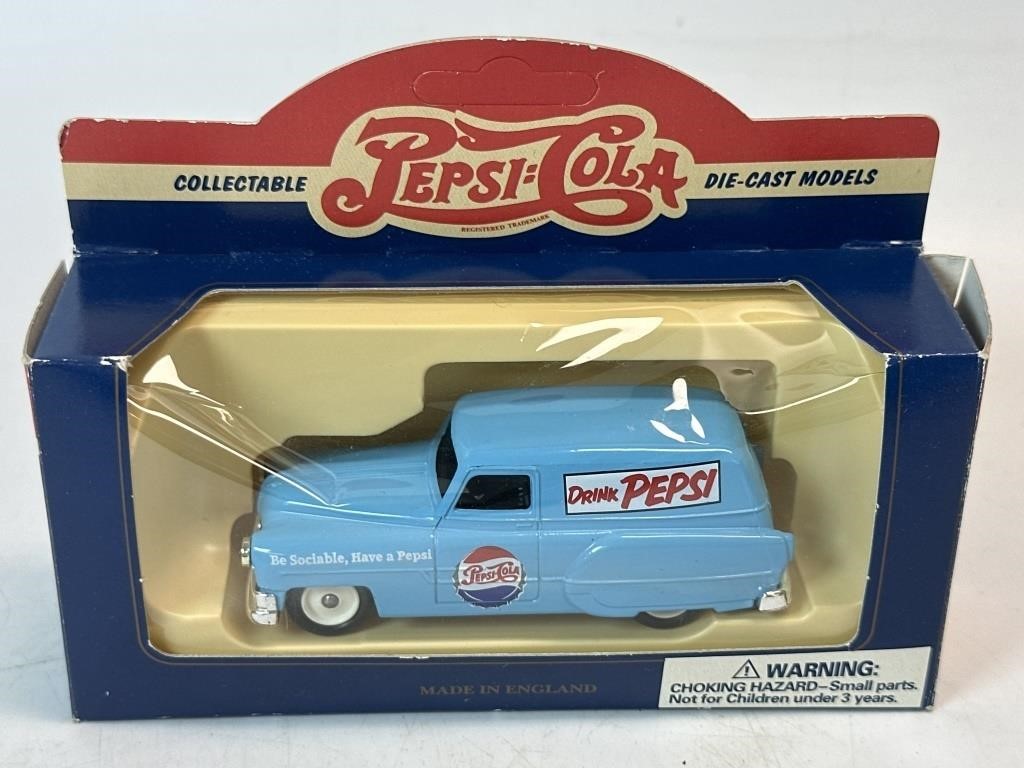 Die Cast Pepsi Collectible in Blister Pack