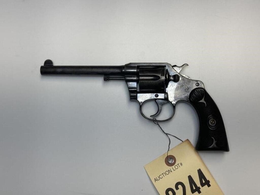 Colt Police Positive Revolver 32 Long W/ Leather