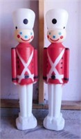 Pair of 1960's Carolina Enterprises Toy Soldier