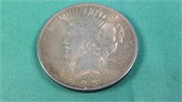 1923 silver peace dollar