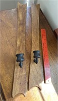 Pair of wall hanging candleholders