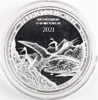2021 Silver 1oz Quetzalcoatlus