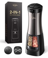 $32 2-in-1 Electric Salt and Pepper Grinder Set