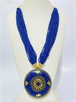 Iris Apfel & Bajalia Blue Lapis Lazuli Inlay &