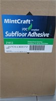 NIB MintCraft Subfloor Adhesive-12 28oz