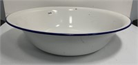 Old Porcelain Wash Basin (NO SHIPPING)