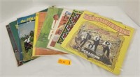 Assorted Vintage Ukrainian Vinyl Records