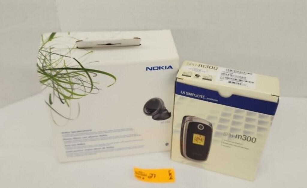 Nokia Speaker Phone and Samsung SPH-M300