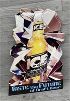 Ice Budweiser Tin Sign