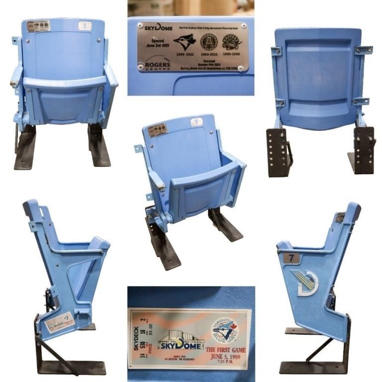 Scarce Skydome - Rogers Centre Chair - Seat No. 1