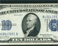 $10 1934 Silver Certificate ** PAPER CURRENCY