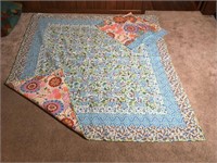 Quilt and Pillowcases 78"x74"