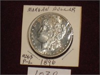 1896 Morgan Silver Dollar MS63 P-L