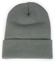 Milwaukee 506G Men's Gray Acrylic Cuffed Beanie Ha