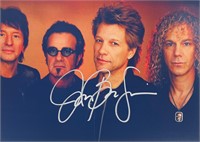 Autograph COA Bon Jovi Photo