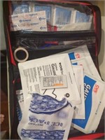 Large loaded first aid kit, Icepack, antibiotic